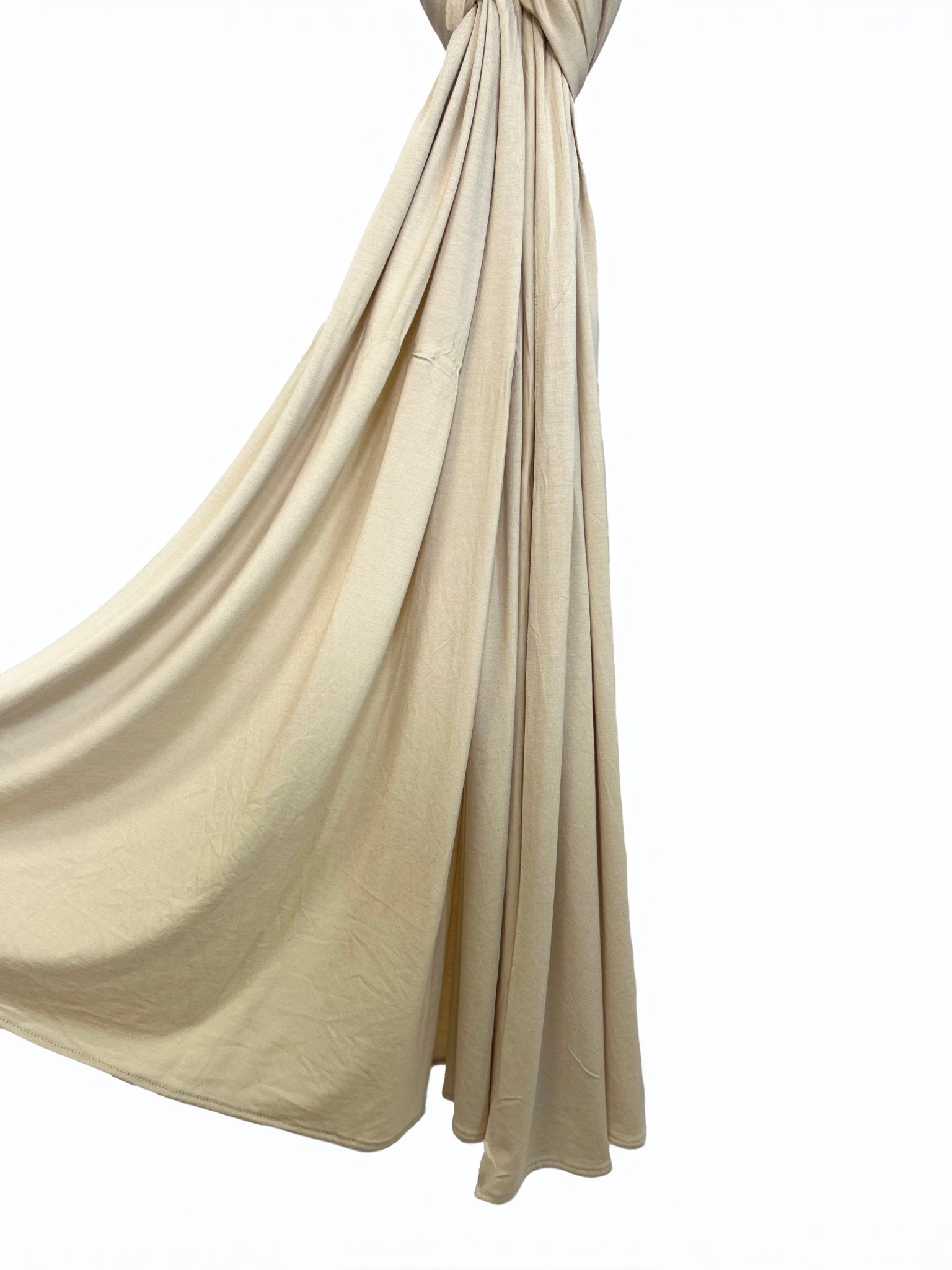 Hijab jersey bamboo - Beige Clair - Textile Palace