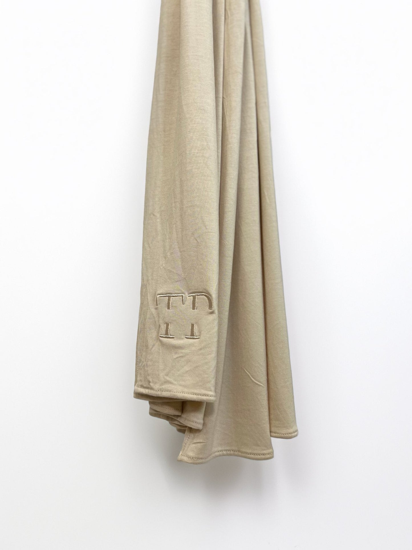 Hijab jersey bamboo - Beige Clair - Textile Palace