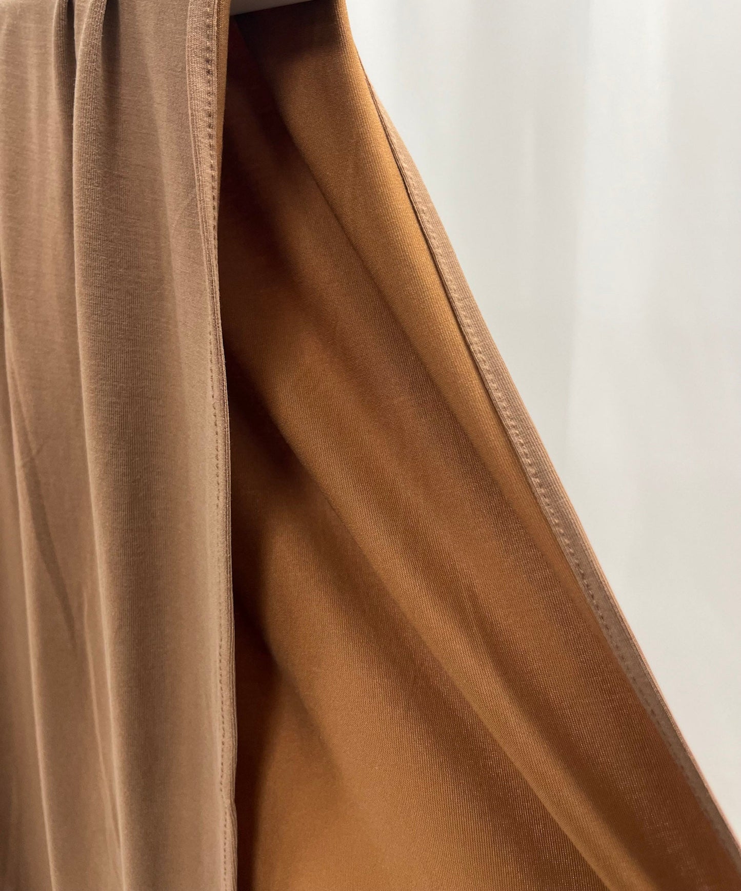 Hijab jersey respirant - Marron Noisette - Textile Palace