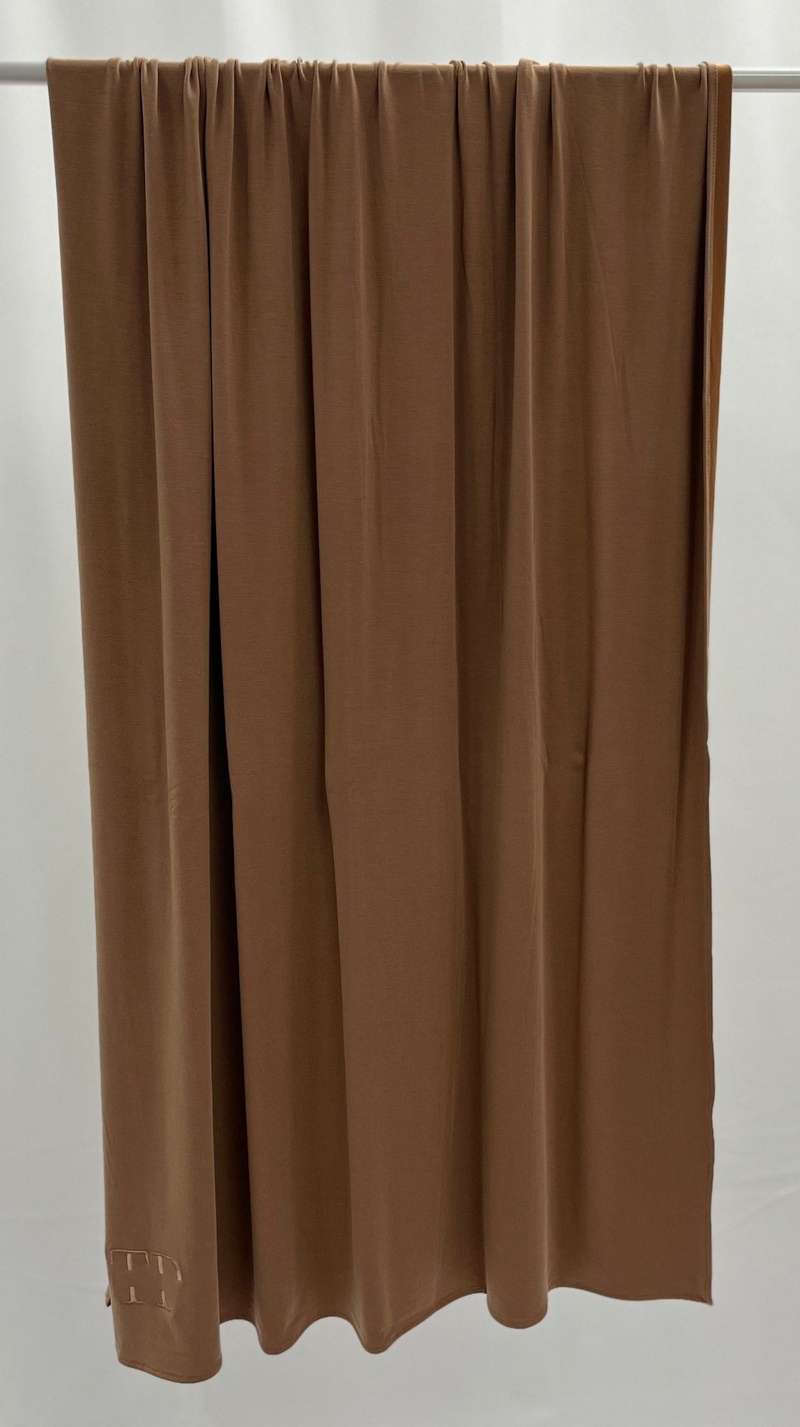 Hijab jersey respirant - Marron Noisette - Textile Palace