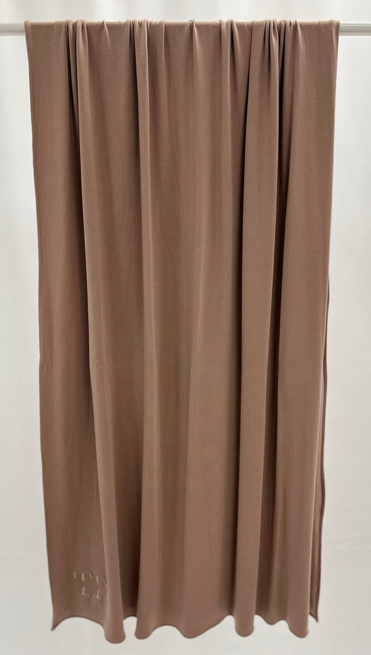 Hijab jersey respirant - Taupe sable - Textile Palace